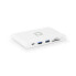 Фото #1 товара Dicota D31729 - 100 W - 10,100,1000 Mbit/s - White - MicroSD (TransFlash) - SD - 122 mm - 69.9 mm