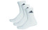 Фото #4 товара Носки спортивные Adidas Высокие белые Logo DZ9356