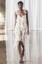 Фото #2 товара Платье асимметричного кроя с узлами ZARA
