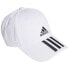 Фото #1 товара Кепка хлопковая с полосками Adidas Baseball 3 Stripes Cotton Twill Cap