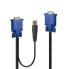 Фото #2 товара LINDY 32187 USB KVM cable 3 m