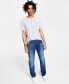 Фото #1 товара Men's Slim-Fit Medium Wash Jeans, Created for Macy's