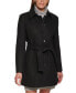 Фото #1 товара Women's Snap Zipper Club-Collar Coat