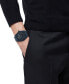 Men's Swiss Automatic Blue Ceramic Bracelet Watch 43mm