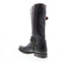 Фото #6 товара Bed Stu Gogo F321007 Womens Black Leather Hook & Loop Mid Calf Boots 6.5