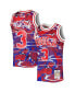 Фото #2 товара Men's Allen Iverson Red Philadelphia 76ers Hardwood Classics Lunar New Year Swingman Jersey