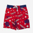 Фото #1 товара Men's 8.5" Pabst Blue Ribbon Elastic Board Swim Shorts