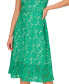 Women's Sleeveless Lace Midi Dress