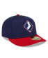 ფოტო #3 პროდუქტის Men's Navy Chicago White Sox 2024 Batting Practice Low Profile 59FIFTY Fitted Hat