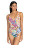 Johnny Was Locita Wrap One Piece (Multicolor) - CSW5122-N Retail $198.00