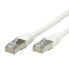 VALUE Patchkabel Kat.6 S/Ftp weiß 1 m - Cable - Network