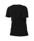ფოტო #2 პროდუქტის Women's Black Portland Trail Blazers 2022/23 City Edition Essential V-Neck T-shirt
