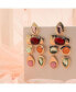 Women's Regal Drop Earrings Золотистый - фото #2