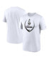 ფოტო #2 პროდუქტის Men's White Las Vegas Raiders Icon Legend Performance T-shirt