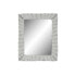 Фото #1 товара Настенное зеркало DKD Home Decor Стеклянный MDF Белый плетеный Cottage (53 x 63 x 4 cm) (53,5 x 4 x 62,5 cm)