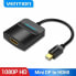 Mini DisplayPort to HDMI Cable Vention HBCBB 10 cm Black