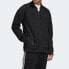 Фото #5 товара Трековая куртка adidas Originals Men's Warmup черного цвета