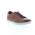 Фото #2 товара Roan by Bed Stu Eli F800406 Mens Brown Leather Lifestyle Sneakers Shoes 8