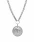 Women's Round Taurus Pendant Necklace