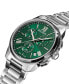 Men's Swiss Chronograph Madrigal Stainless Steel Bracelet Watch 42mm