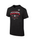 ფოტო #3 პროდუქტის Big Boys and Girls Black Georgia Bulldogs 2023 Orange Bowl Champions Locker Room T-shirt