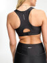 Фото #3 товара Puma Running Evolve high-support sports bra in dark grey