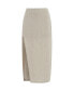 ფოტო #1 პროდუქტის Women's Pencil Skirt with Slit