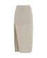 Women's Pencil Skirt with Slit