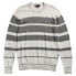 G-STAR Irregular Stripe Round Neck Sweater