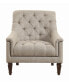 Фото #1 товара Coaster Home Furnishings Avonlea Upholstered Chair with Heavy Tufting