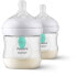 Фото #1 товара PHILIPS AVENT Natural Response Airfree Baby Bottle 125ml Double Pack