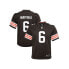 Фото #1 товара Big Boys and Girls Cleveland Browns Game Jersey - Baker Mayfield
