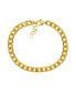 ფოტო #1 პროდუქტის 18k Gold Plated Curb Link Bracelet