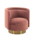 Фото #1 товара Peony 31" Fabric Brushed Legs with Upholstered Sofa Accent Chair