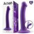 Фото #1 товара Bouncy Liquid Silicone Dildo Hiper Flexible 7.5 - 19 cm Size L Purple