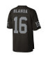 ფოტო #4 პროდუქტის Men's George Blanda Black Las Vegas Raiders 1967 Legacy Replica Jersey