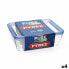 Фото #1 товара Герметичная коробочка для завтрака Pyrex Pure Glass Прозрачный Cтекло (2,6 L) (4 штук)
