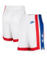 Фото #4 товара Шорты мужские Nike Brooklyn Nets 2022/23 Classic Edition белые, голубые