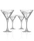 Фото #1 товара Palm Tree Martini 10Oz - Set Of 4 Glasses