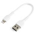 Фото #1 товара STARTECH Lightning To M/M usb-a cable 15 cm