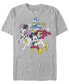 Фото #1 товара Men's Mickey And Friends Short Sleeve T-Shirt
