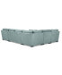 Фото #34 товара Radley 5-Pc. Fabric Chaise Sectional Sofa with Corner Piece, Created for Macy's