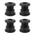 Фото #1 товара ABSOLUTE BLACK Short Bolts And Nuts 4 Units Screw