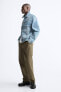 Фото #3 товара Ботинки мужские шнурованные ZARA Lace-up