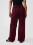 Фото #6 товара High Rise Corduroy Stride Wide-Leg Pants