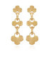 ფოტო #1 პროდუქტის Gold-Tone Linear Drop Dangle Earrings