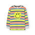 BOBOLI Knit Striped long sleeve T-shirt