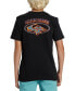 ფოტო #2 პროდუქტის Quksilver Big Boys Thorn Oval Logo-Print T-Shirt