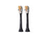 Фото #1 товара Philips A3 Premium HX9092/11 2-pack all-in-one sonic toothbrush heads - 2 pc(s) - Black - 3 month(s) - Soft - Rubber - Philips