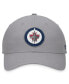 Фото #3 товара Men's Gray Winnipeg Jets Extra Time Adjustable Hat